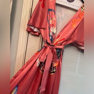 Corral satin dress